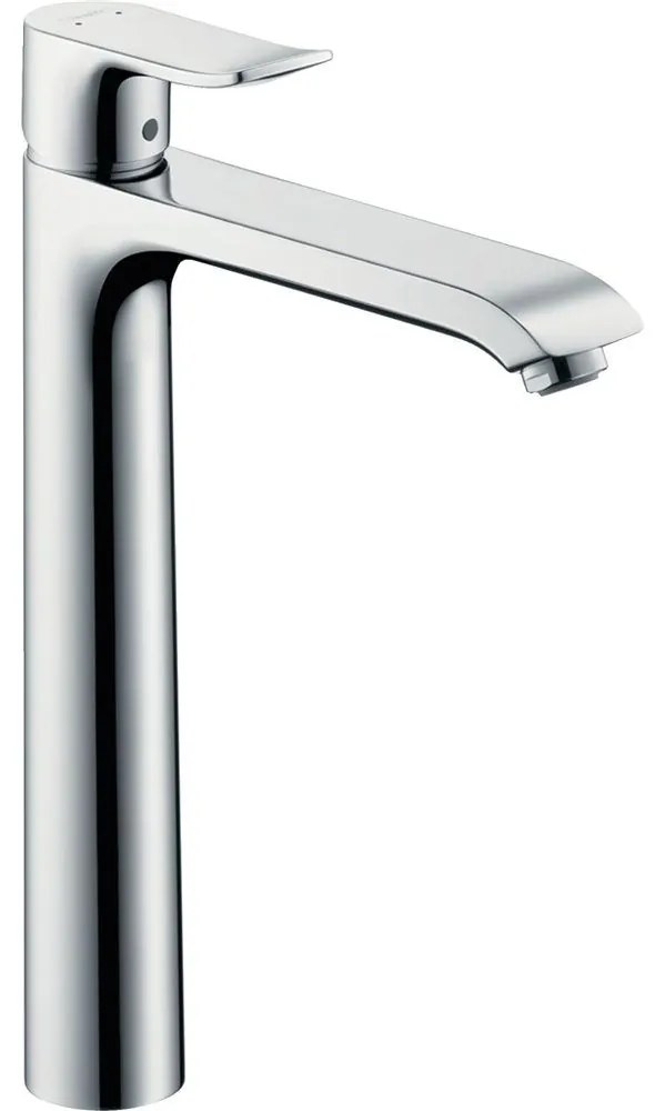 HANSGROHE Metris páková batéria pre umývadlové misy, bez odtokovej súpravy, výška výtoku 254 mm, chróm, 31184000