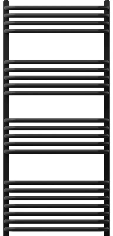 Mexen Apollo, vykurovacie teleso 1210 x 550 mm, 638 W, čierna, W117-1210-550-00-70