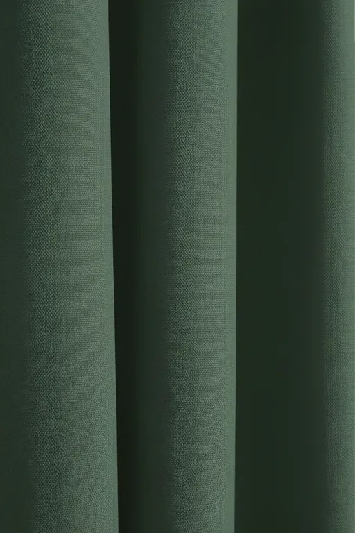 Záves na riasiacu pásku VIVA fľašovo zelený Rozmer: 140x300 cm