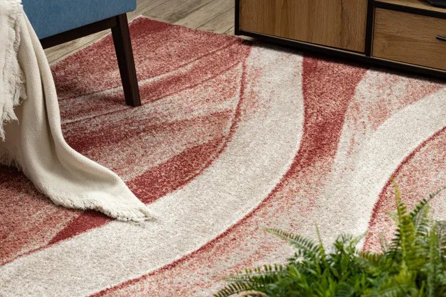 Koberec FUSION 1617 béžový / ružový