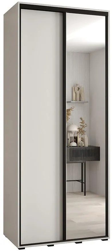 Skriňa 45 Canaris 3 100 biela/čierna