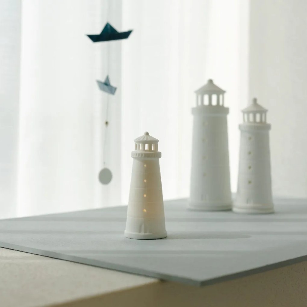 räder Porcelánový LED lampáš 11,5 cm