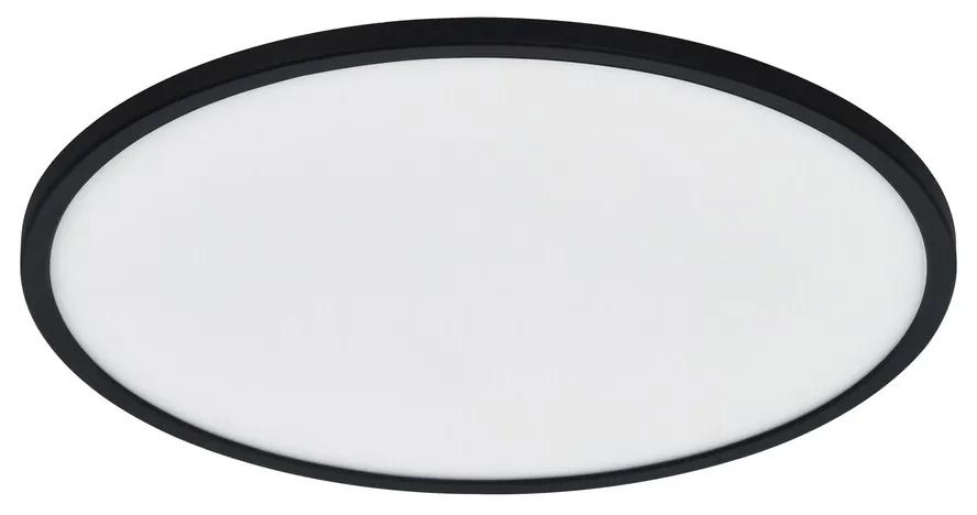 NORDLUX Inteligentné stropné svietidlo LED OJA, 20 W, teplá studená biela, 43 cm, čierna