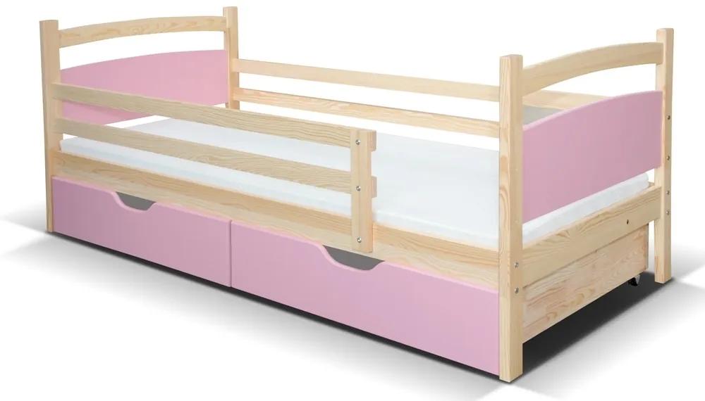 Jednolôžková posteľ Pati 190x80 Farba: Dub sonoma
