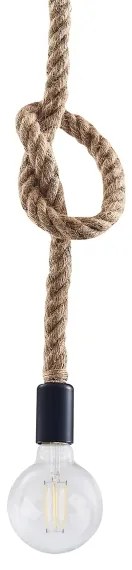 Luster na lanku ROPE 1xE27/12W/230V