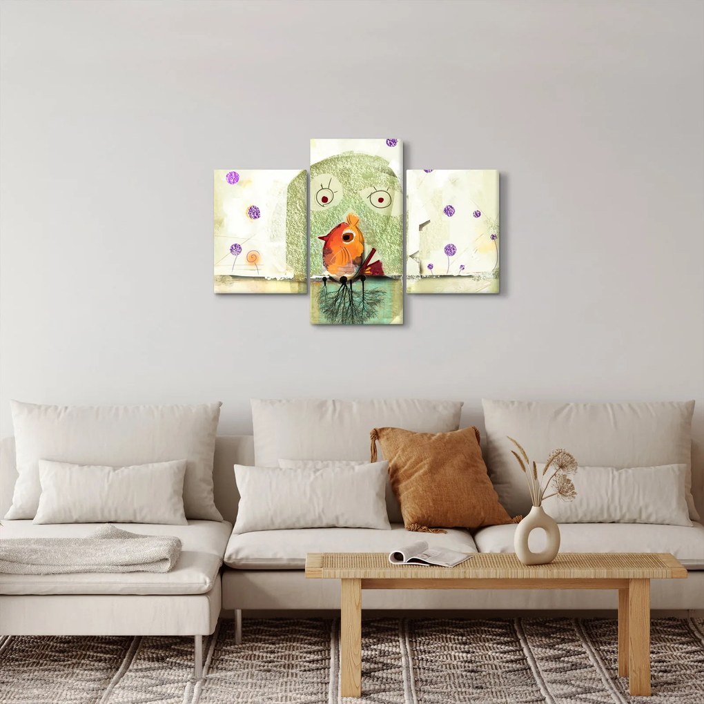 Obraz - Duša vtáčika (90x60 cm)