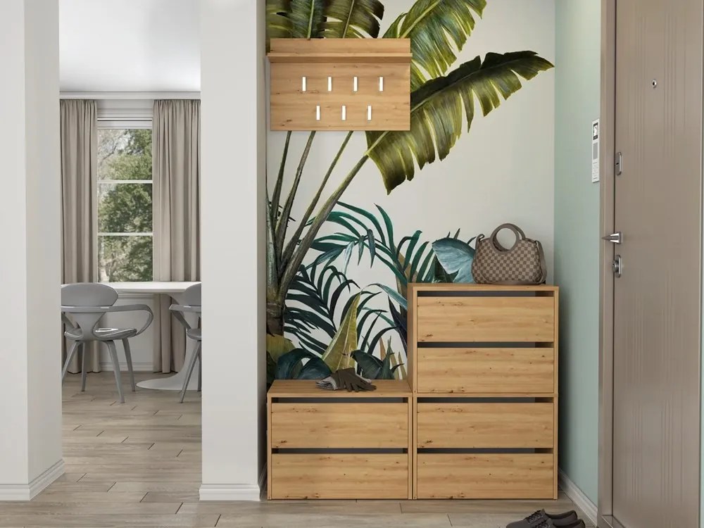 Botník MODO 88 cm dub artisanový