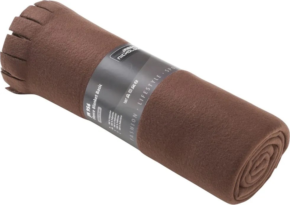 Daiber Fleecová deka 130x170 cm JN956 - Vínová | 130 x 170 cm