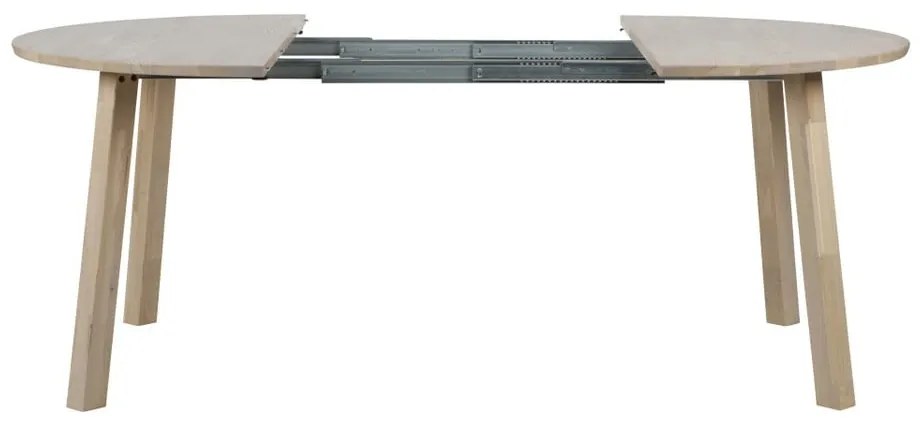Rozkladací jedálenský stôl WOOOD Lange, ⌀ 120 cm
