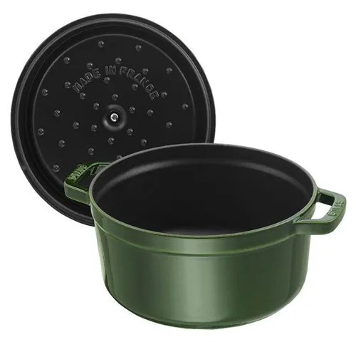 Staub Hrniec STAUB okrúhly 28 cm zelený 6,7l