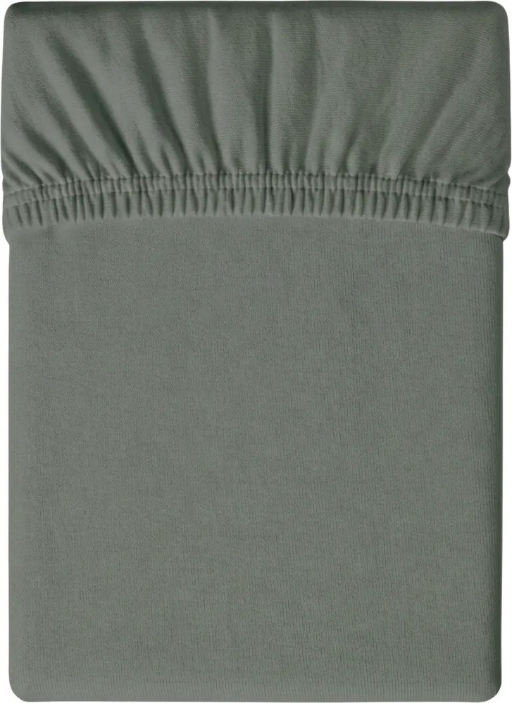 Jersey plachta tmavo zelená 180 x 200 cm