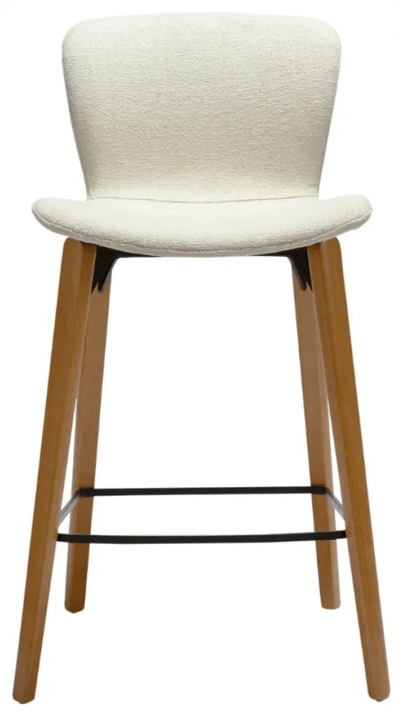 PARAGON ČALÚNENÁ BAROVÁ STOLIČKA white/oak