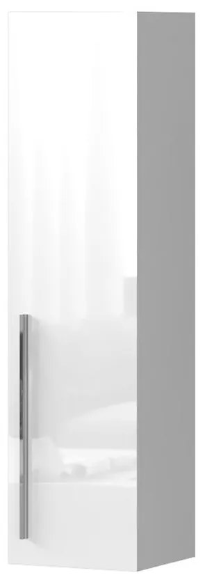 Závesná skrinka Piano VK30-1K/PN-70/KA/70 crystal white