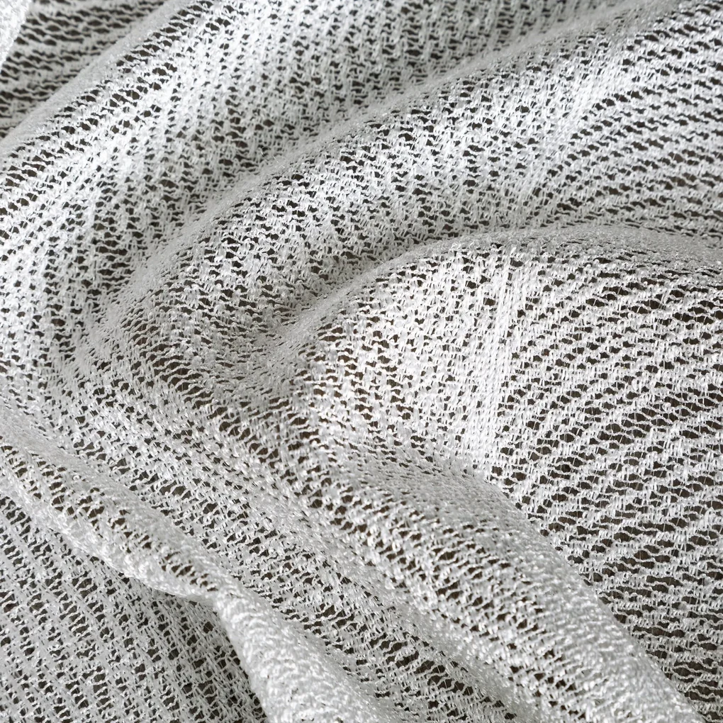 ZÁVES NA KRÚŽKOCH LINNEA 140X250 CM BIELA