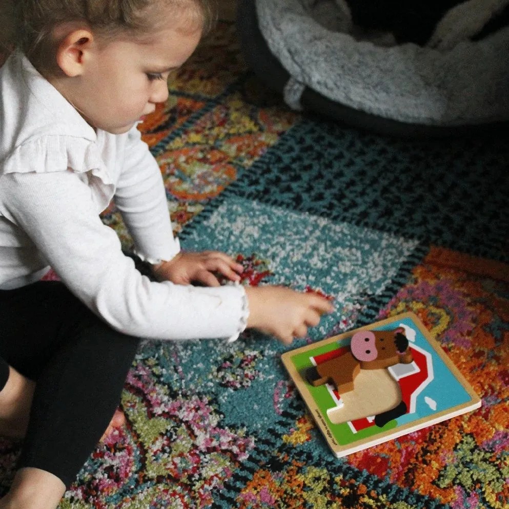 Bigjigs Toys Vkladacie puzzle Koník