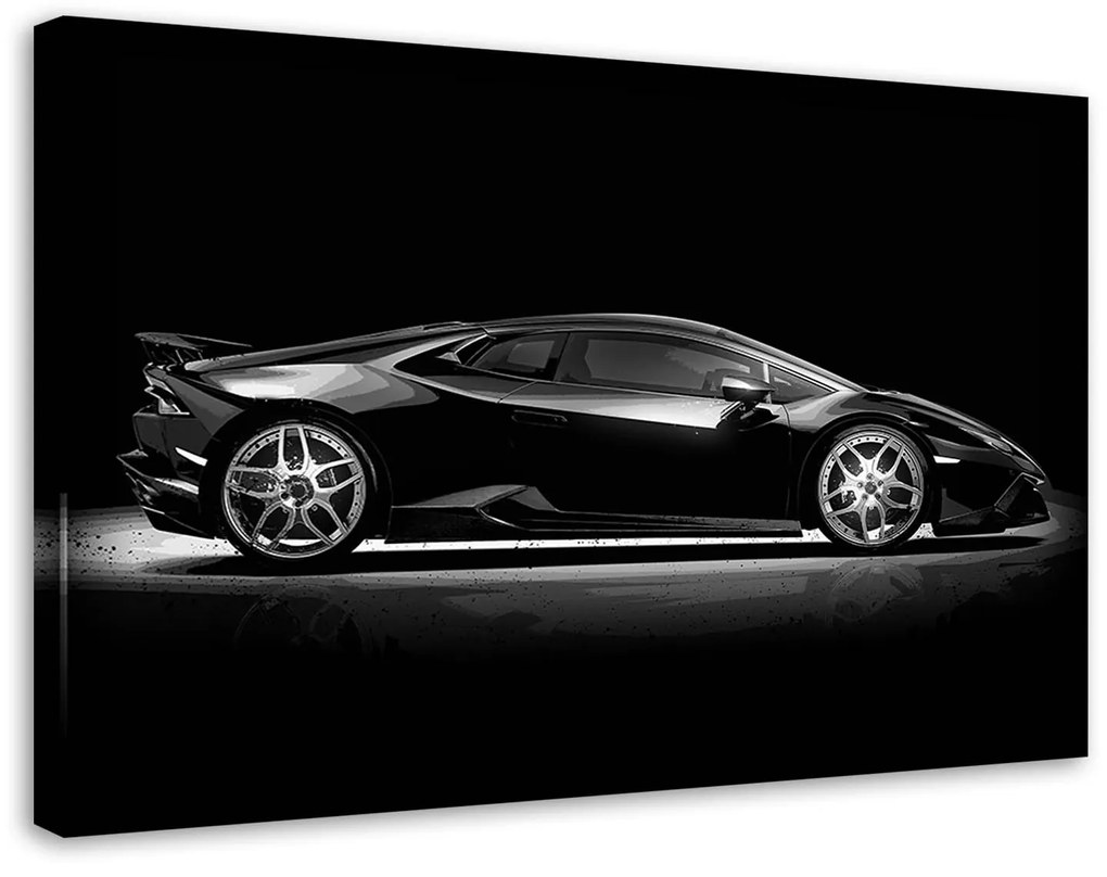 Gario Obraz na plátne Lamborghini Huracan EVO - Nikita Abakumov Rozmery: 60 x 40 cm