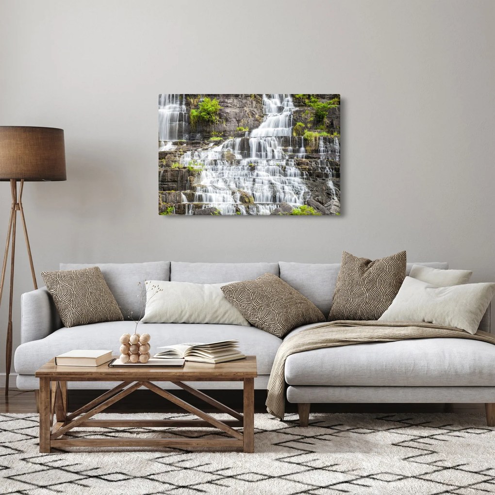 Obraz - Vodopád (90x60 cm)