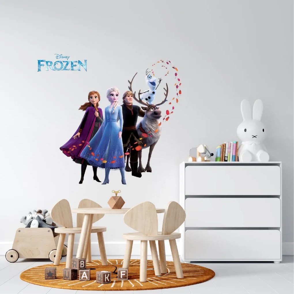 Samolepka na stenu "Frozen 2" 60x70cm