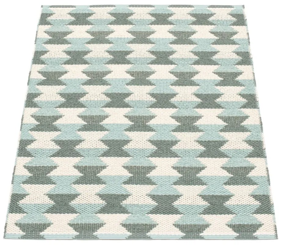 Zeleno-tyrkysový vnútorný a vonkajší koberec 70x100 cm Dana Army – Pappelina