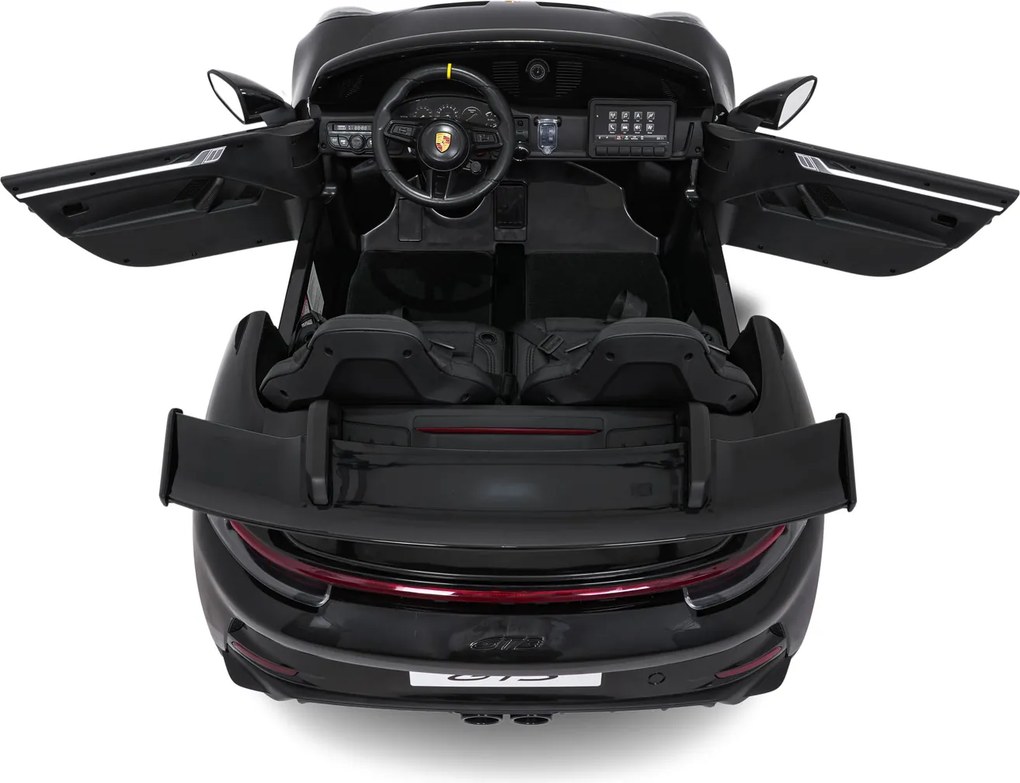 Ramiz Detské pretekárske auto Porsche 911 GT3 STRONG čierne