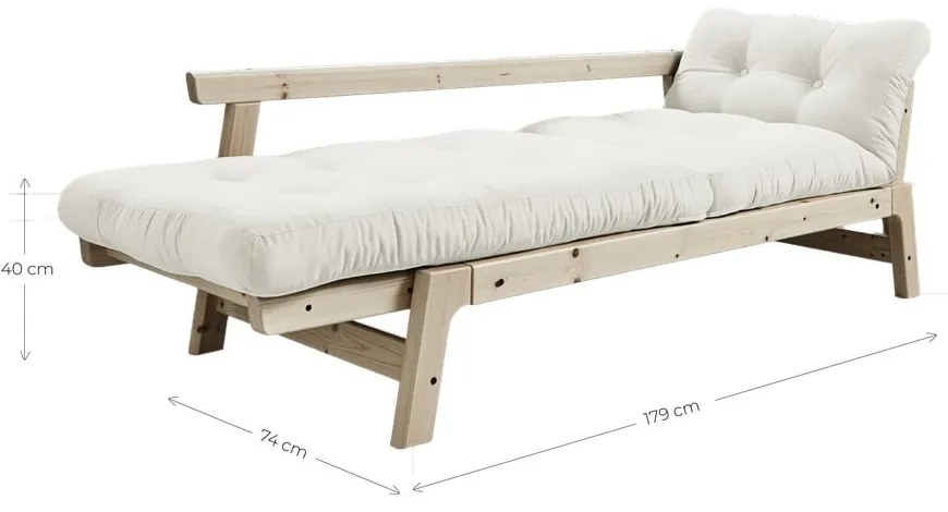 Variabilná pohovka Karup Design Step Natural Clear/Wheat Beige