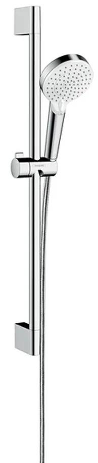 Hansgrohe Crometta - Vario sprchová súprava so sprchovou tyčou 65 cm, biela/chróm 26532400