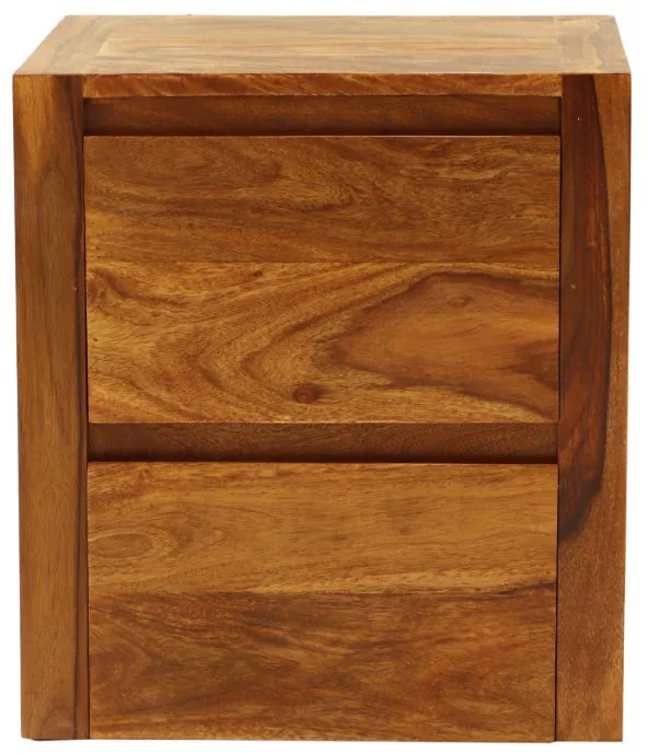 Nočný stolík Gani 45x50x40 z indického masívu palisander Only stain