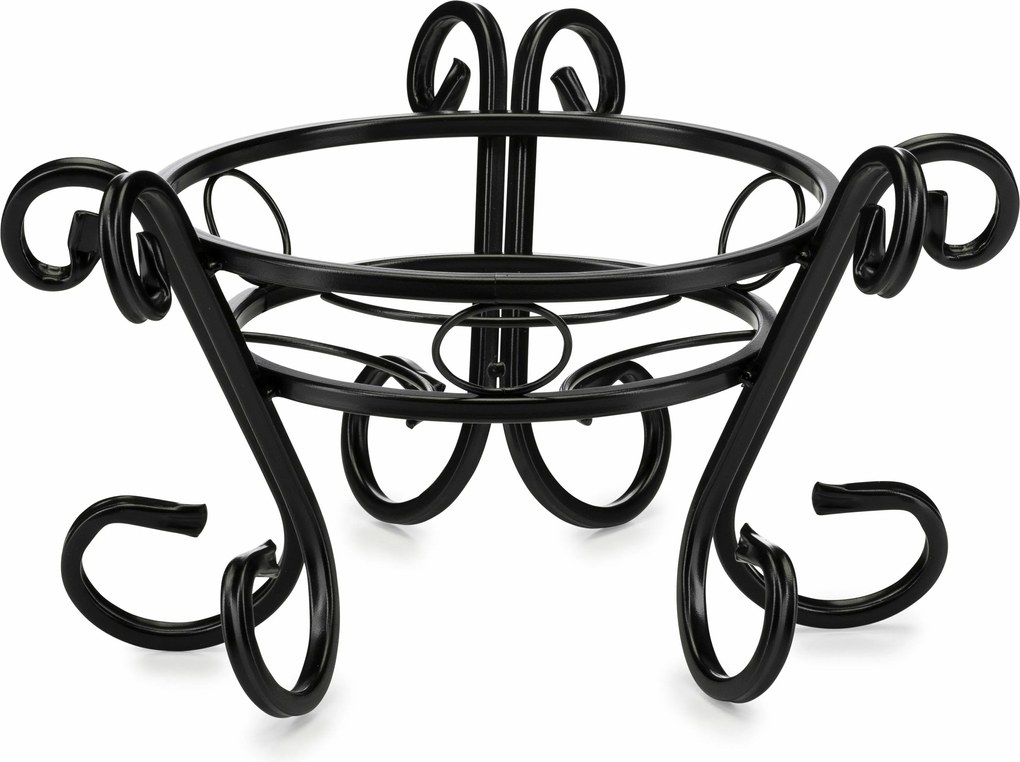 STOJAN NA KVETINÁČ SHANE 21X38 CM ČIERNA