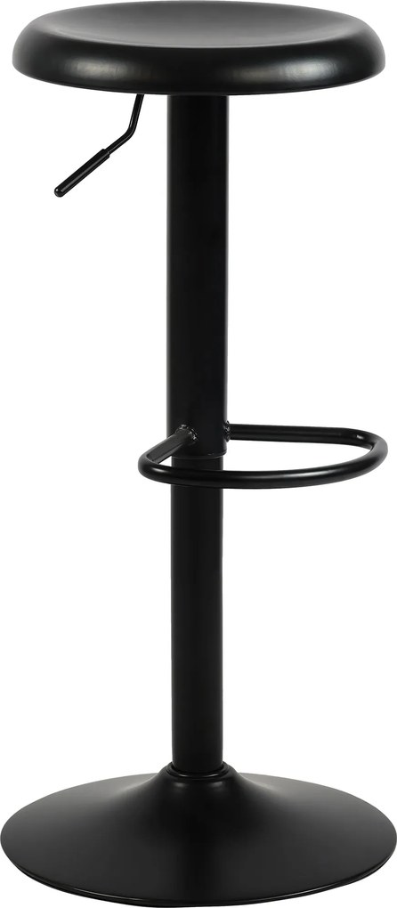 Barová stolička Williston - čierna