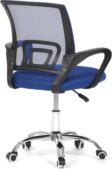 Detská otočná stolička modrá KA-L103 BLUE