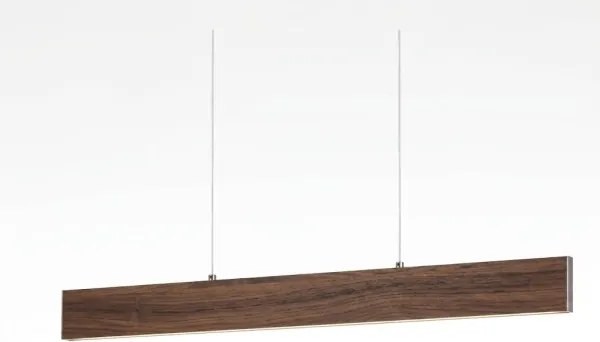 Eglo 39346 - LED závesný luster CLIMENE LED/17W/230V + LED/4,2W orech