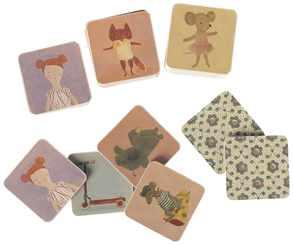 Maileg Detské pexeso Memory Game – 50 dielov