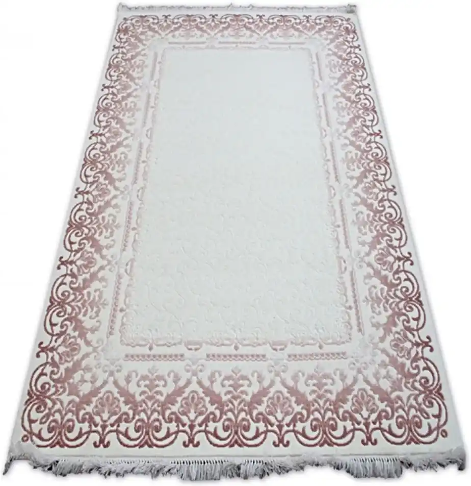 Luxusný kusový koberec akryl Conte krémovobiely, Velikosti 160x230cm | BIANO