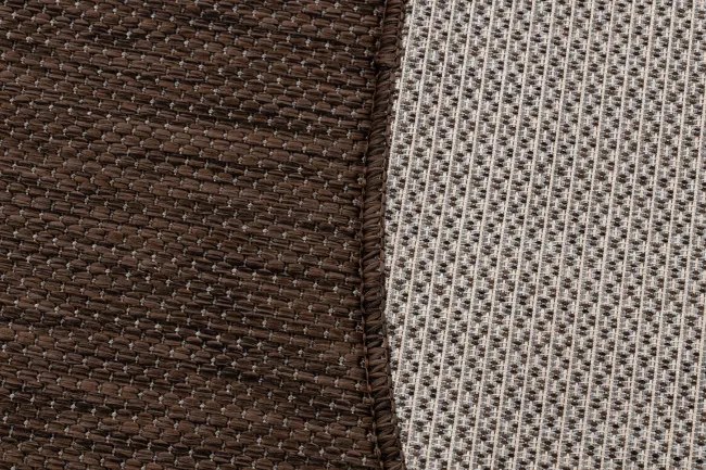 Koberec SIZAL SION A5165A hnedý kruh