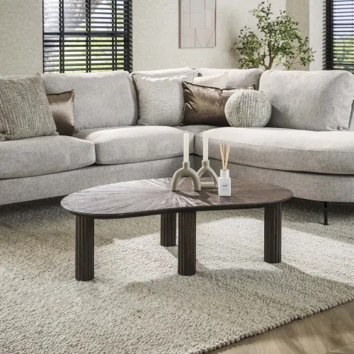 Konferenčný stôl 26-67 Maya 110cm Drevo Teak - Komfort-nábytok