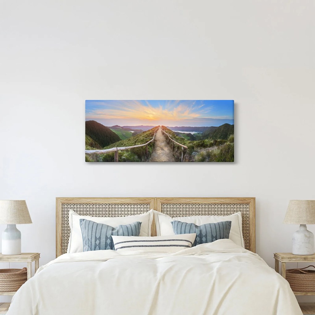 Obraz - Horský chodník (120x50 cm)
