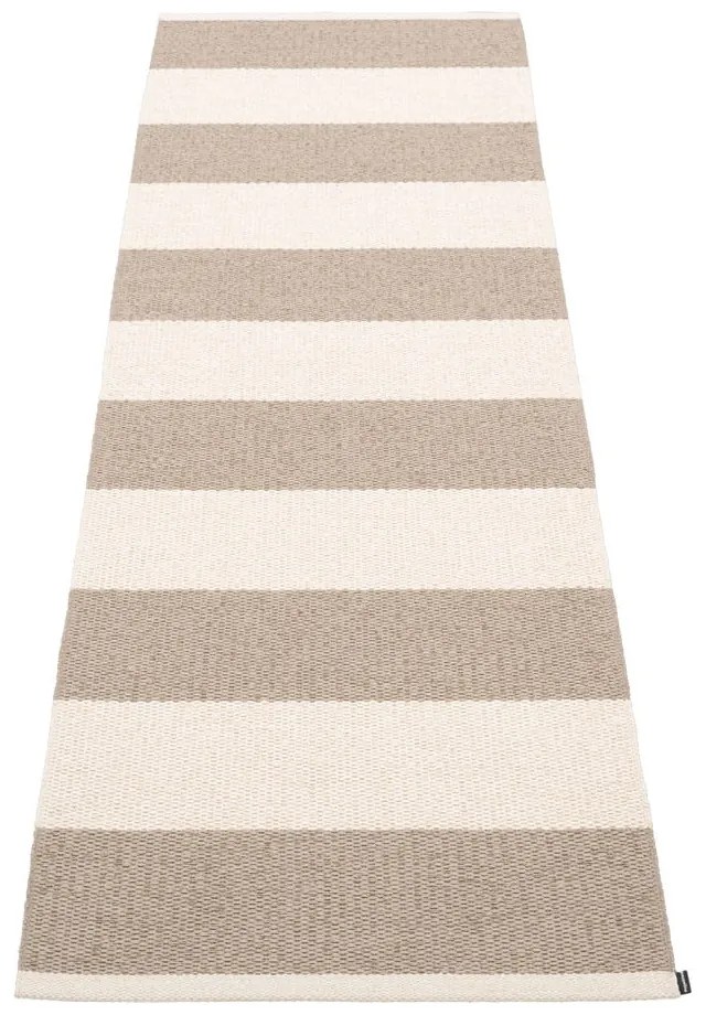 Béžovo-krémový vnútorný a vonkajší behúň 70x225 cm Bob Mud Vanilla – Pappelina