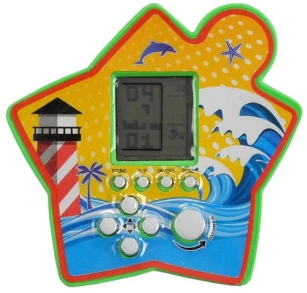 LEAN TOYS Elektronická vrecková hra Tetris - 4418