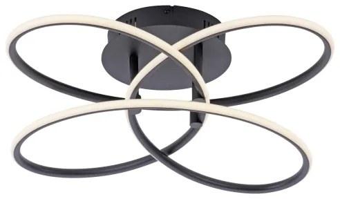 Leuchten Direkt 15660-18 - LED Stmievateľný prisadený luster NODE LED/27W/230V