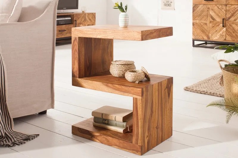 Odkladací stolík S 60cm sheesham