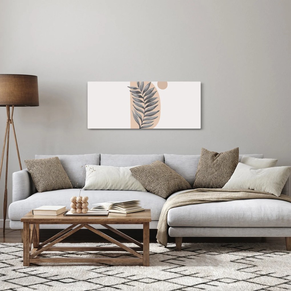 Obraz - Ilustrovaný list N⁰1 (120x50 cm)