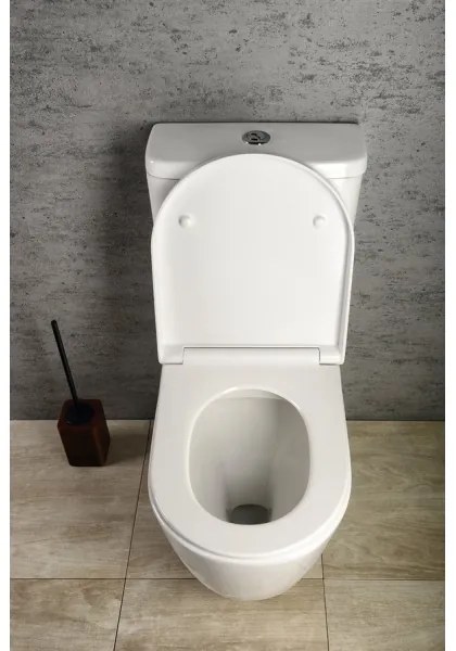 Sapho - Kombinované WC TURKU, spodné/zadné odpadové pripojenie, keramika/biela