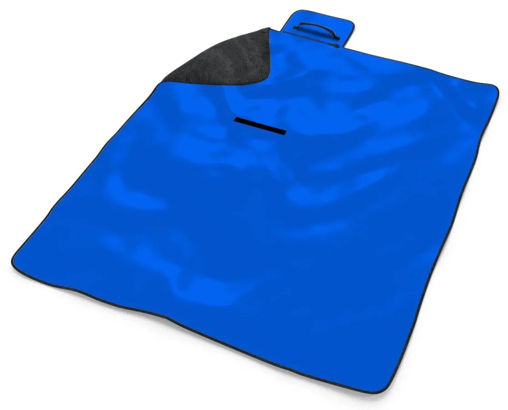 Sablio Plážová deka Královská modrá: 200x140 cm