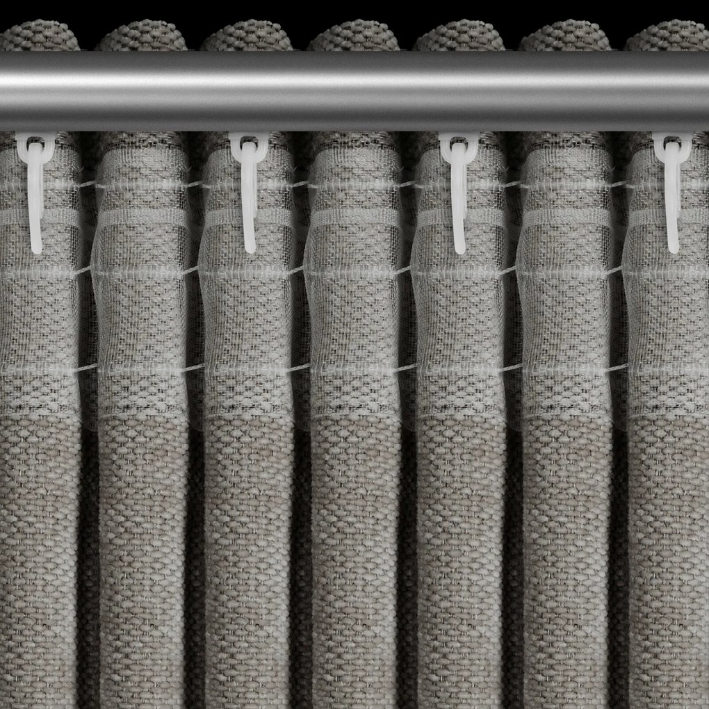 ZATEMŇOVACÍ ZÁVES NA PÁSKE NESKA 140X270 CM BÉŽOVÁ