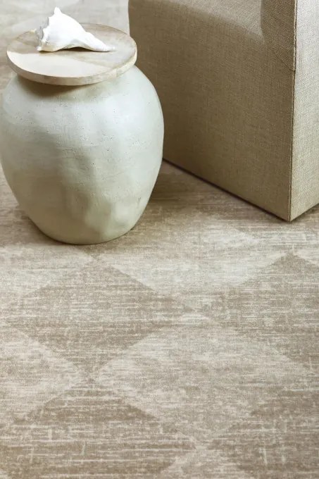 Koberec Agnella Agnus Checkered béžový