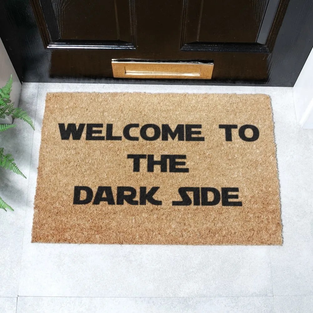Rohožka z kokosového vlákna 40x60 cm Welcome to the Darkside – Artsy Doormats