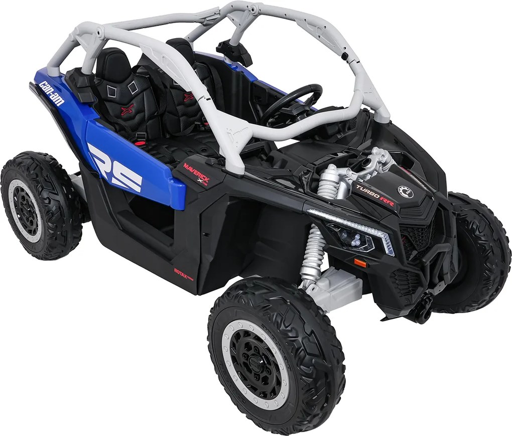 Ramiz Elektrická bugina Maverick Turbo RR pre deti modro-sivá + kolesá