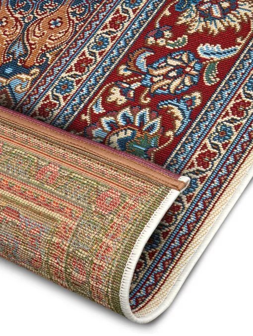 Koberec Hanse Home Flair Kadi krémový / červený