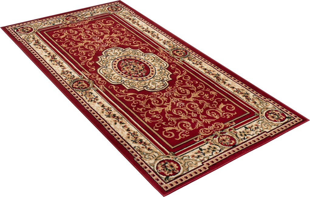 TA Koberec F744A ČERVENÝ ATLAS PP Rozmer: 100x150 cm