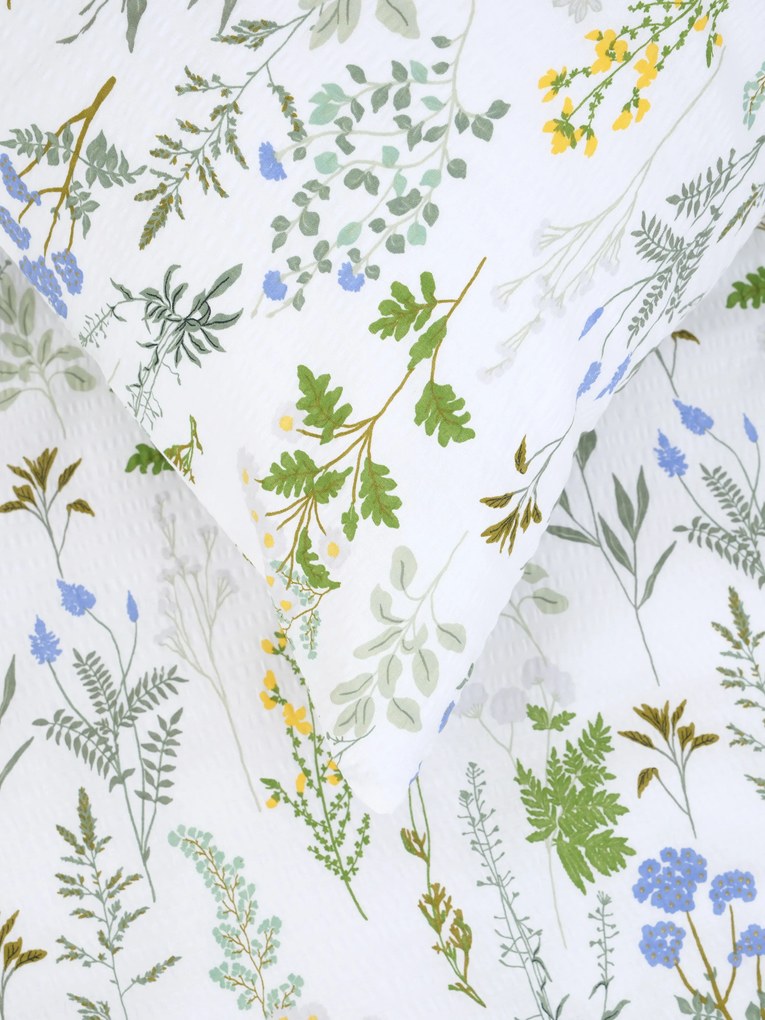 Krepová obliečka na vankúš Renforcé 70 × 90 cm - Bianca biela